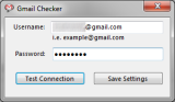Screenshot: Configuration Window Screenshot: Configuration Window